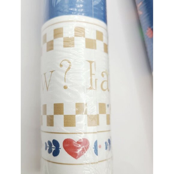 Vintage Geese Wallpaper Border Cottage Core Pink Blue Goose 2 Pack Sealed NOS - Picture 5 of 11